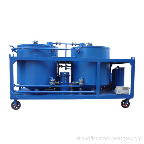 Automobile engine oil recycling system